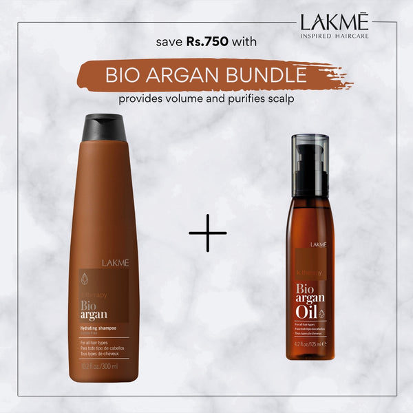 LAKME - Bio Argan Bundle (Shampoo + Oil)